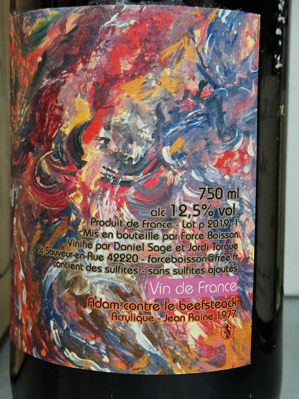 Adam contre le beefsteack 2023