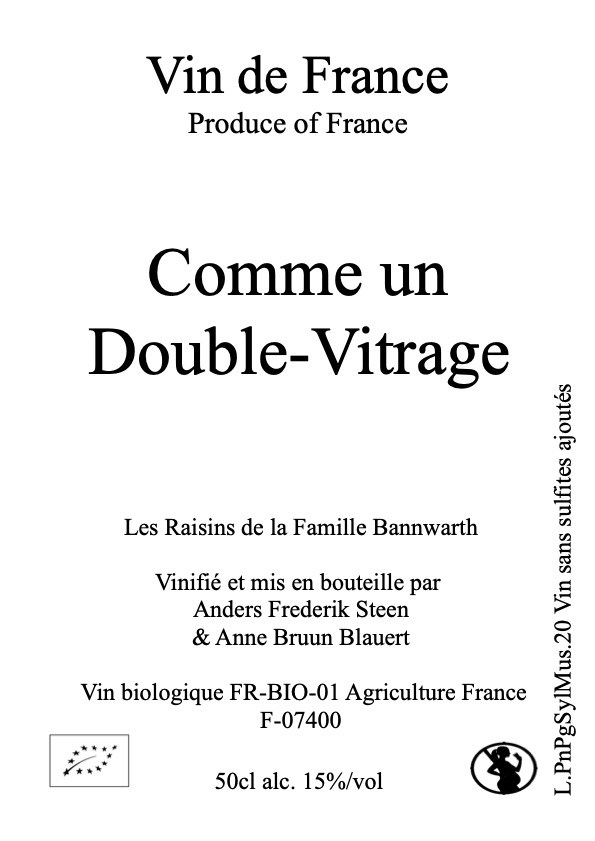 Comme un Double-Vitrage 2020
