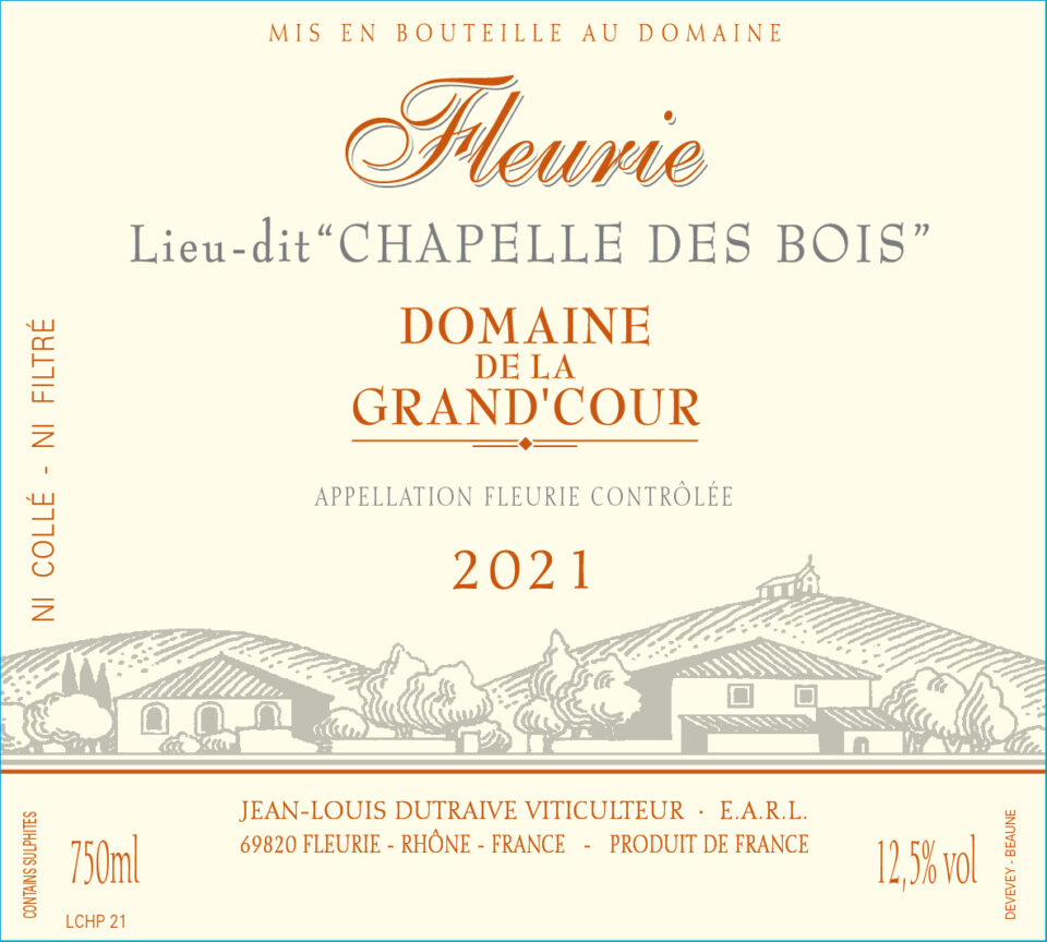 Fleurie 'Chapelle des Bois' 2023