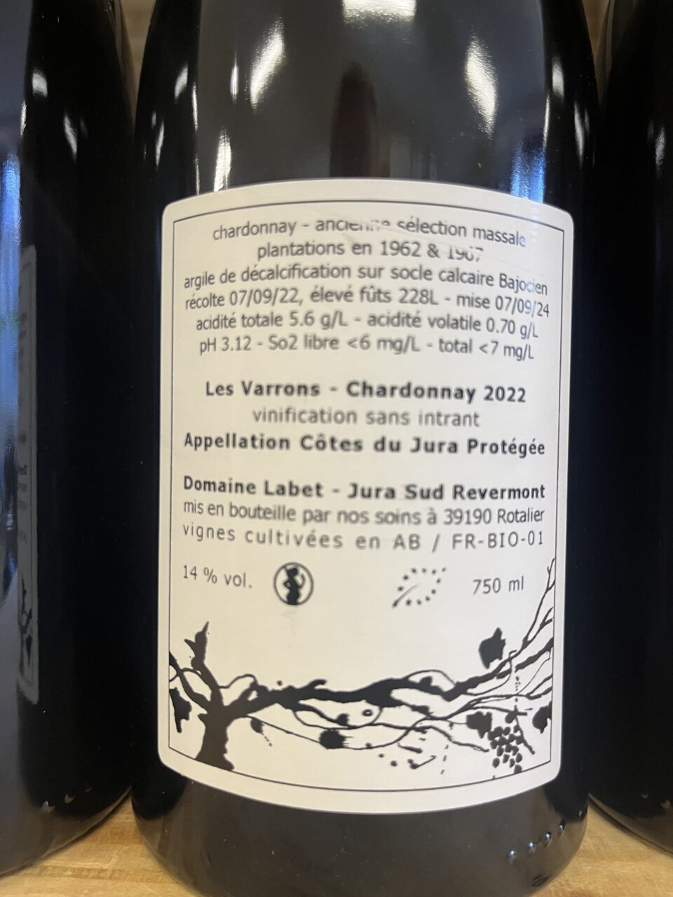 Chardonnay 'Les Varrons' 2022