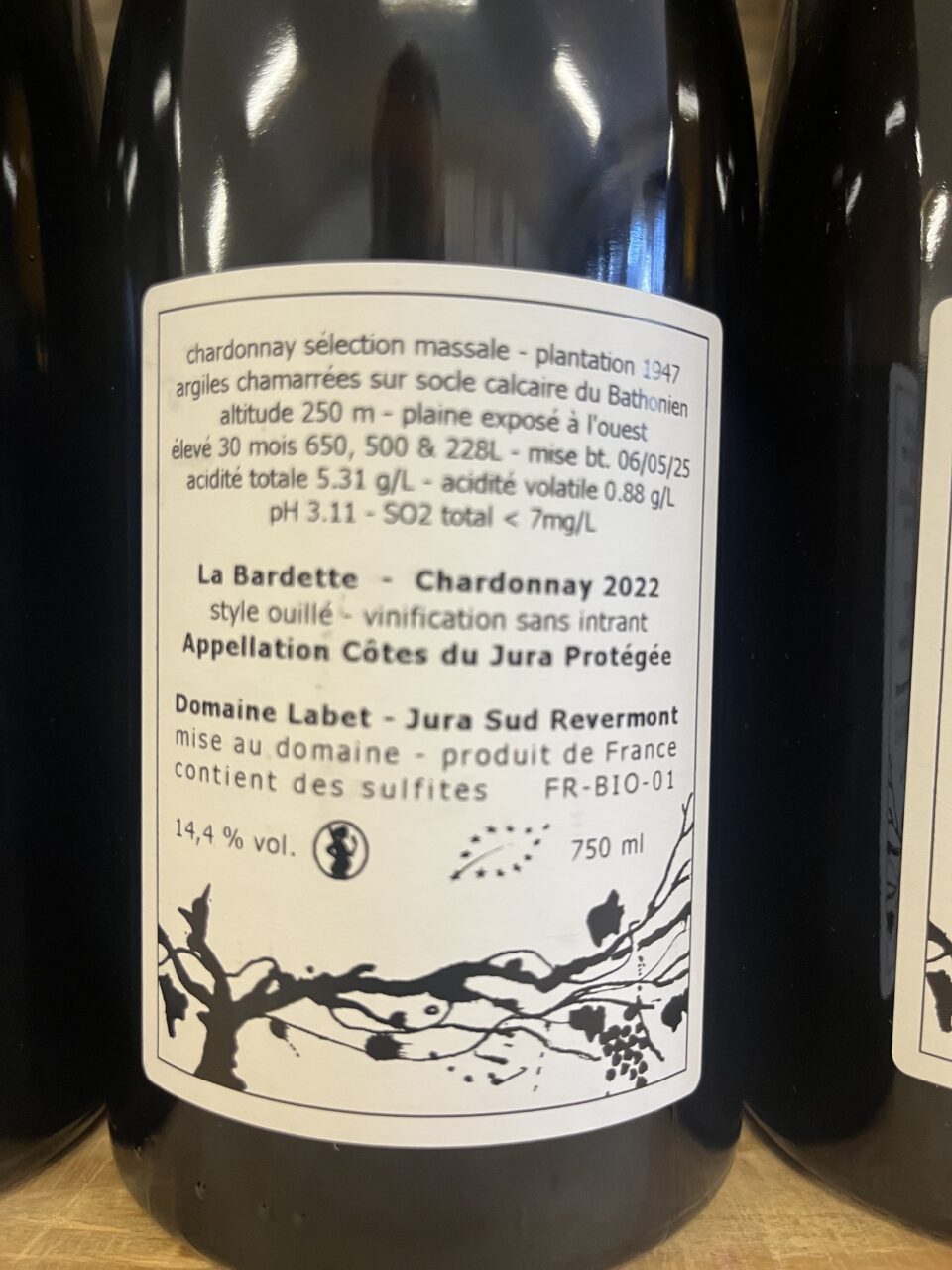 Chardonnay 'La Bardette' 2022