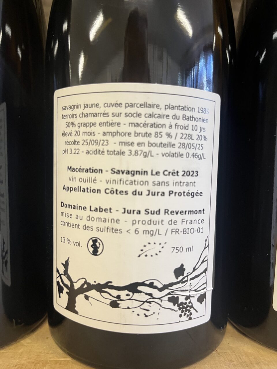 Macération - Savagnin 'Le Crêt' 2023