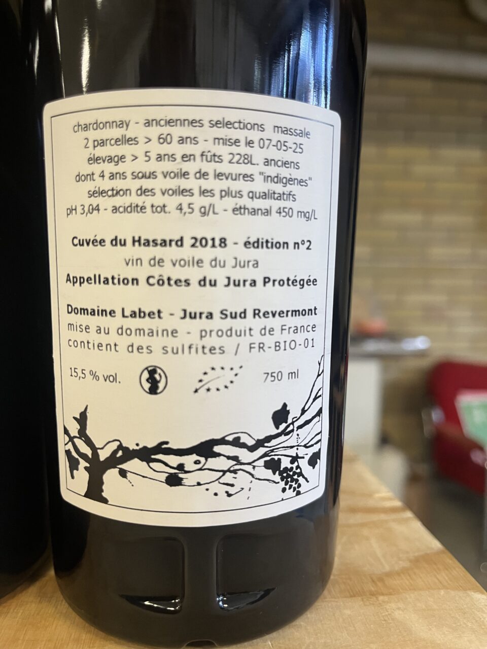 Cuvée du Hasard 2018 - édition n° 2