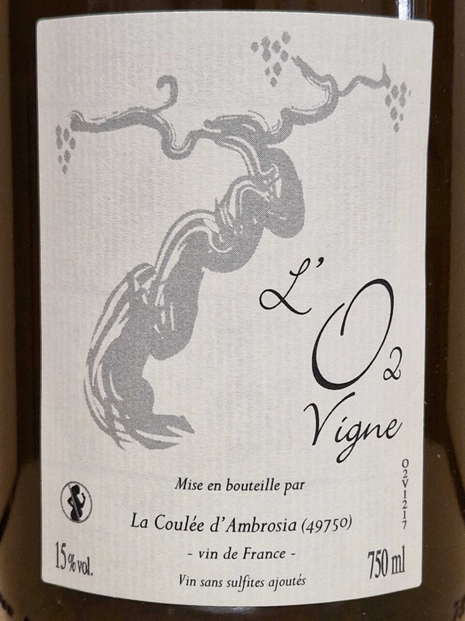 L'O2 Vigne 2012