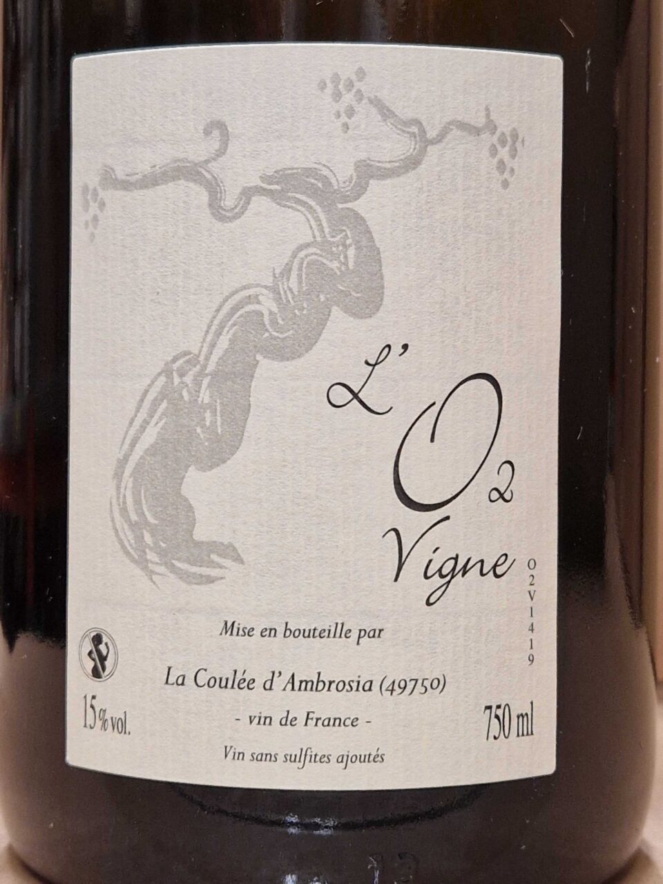 L'O2 Vigne 2014