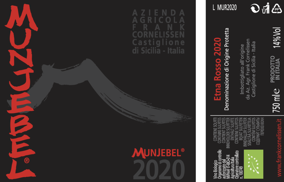 Munjebel Rosso 'classico' 2020