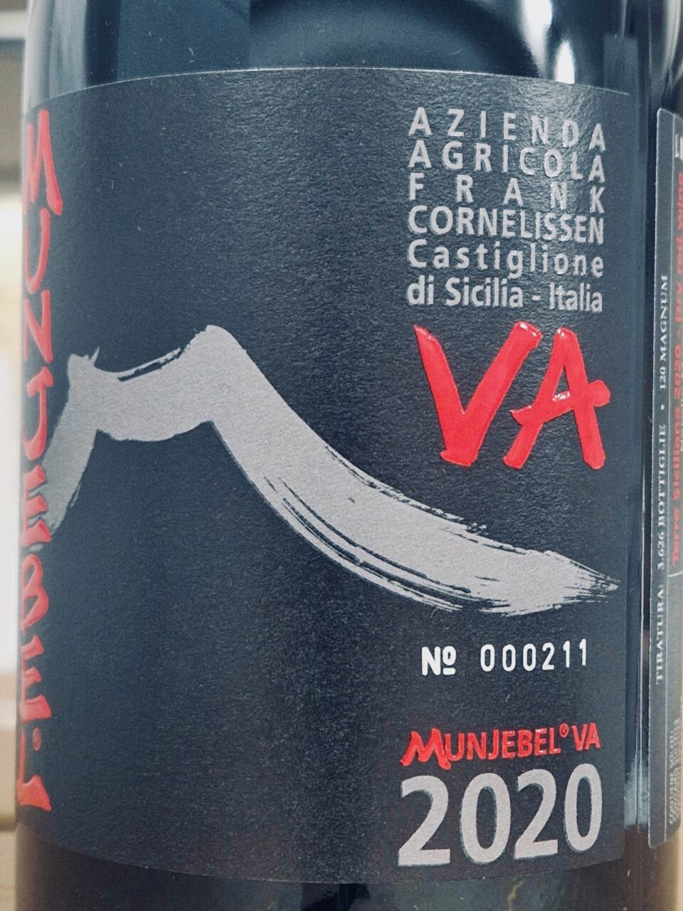 Munjebel Rosso VA 2021