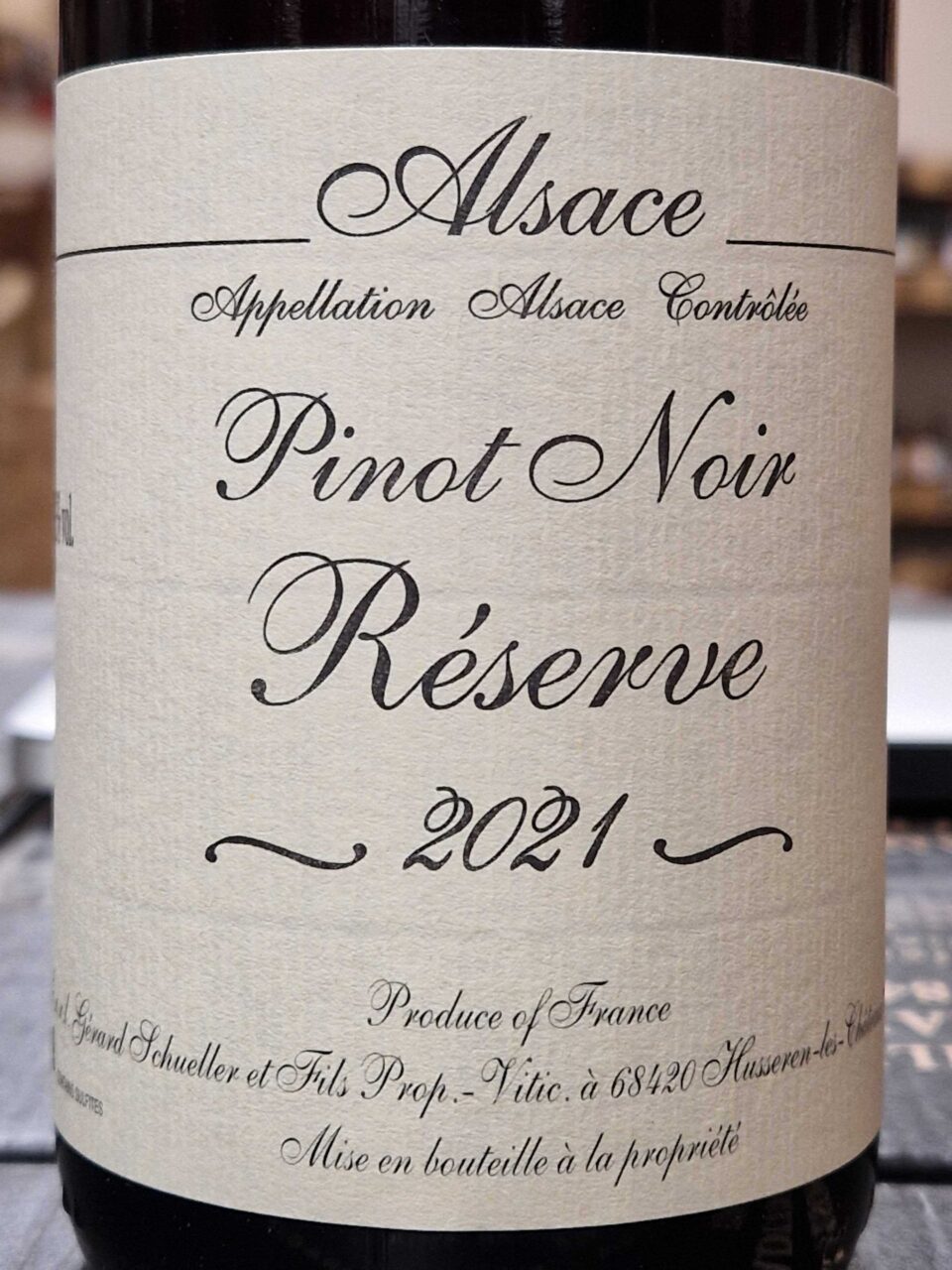 Pinot Noir Réserve 2021