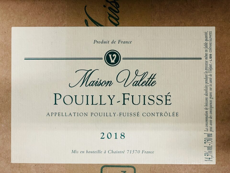Pouilly-Fuissé ’Tradition’ 2018