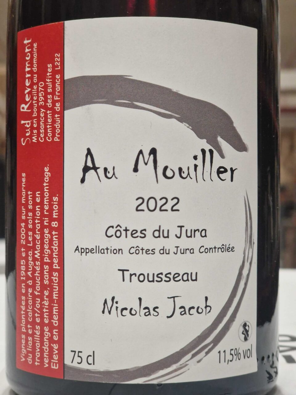 Trousseau 'Au Mouiller' 2022