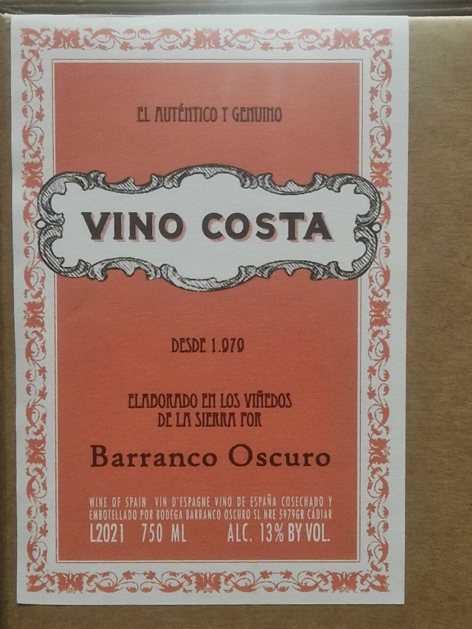 Vino Costa 2021